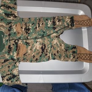 Tiny Trooper Camo Footed One Piece for Kids